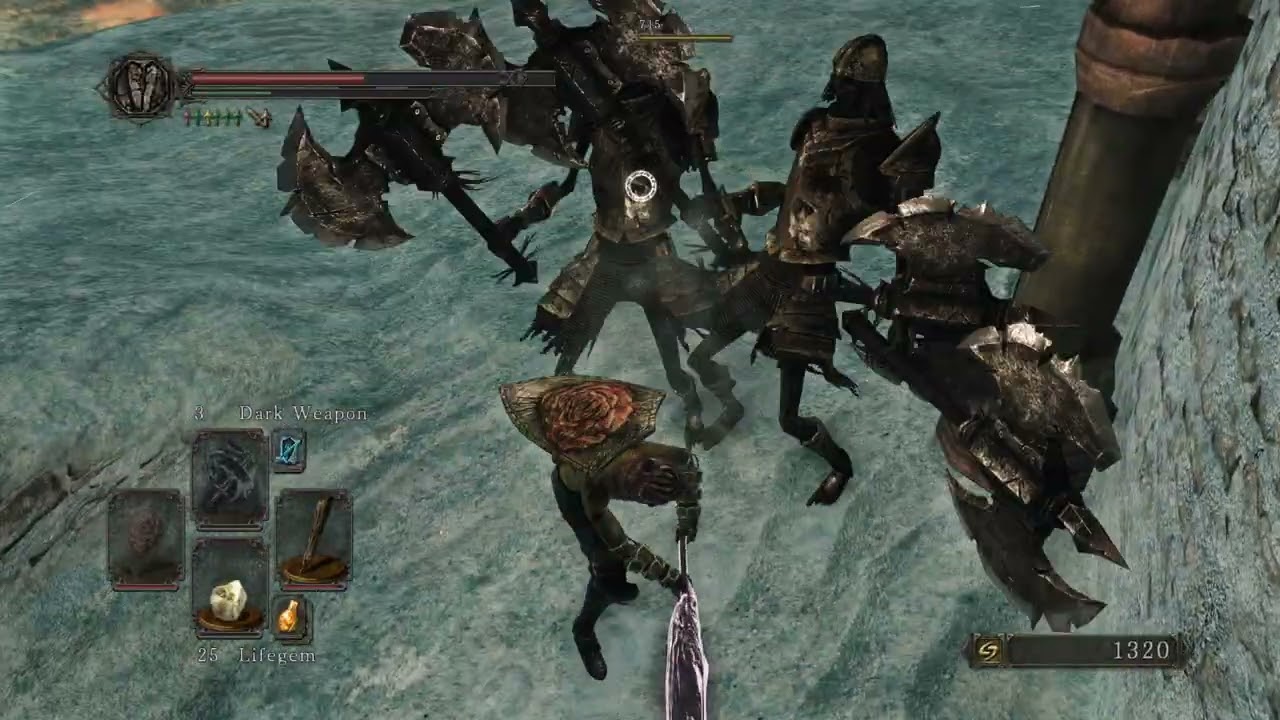 Playing Dark Souls while high