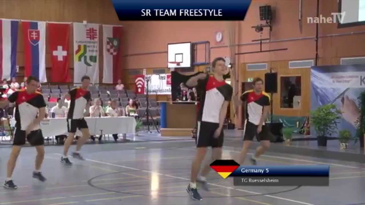 Single Rope Team Freestyle -  2015 European Championships - Germany Flying Ropes
