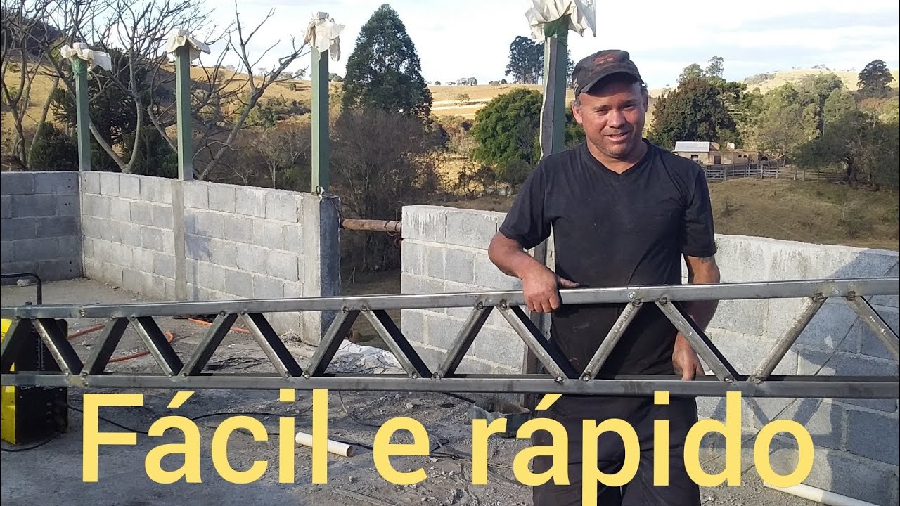 Treliças metálica. Super reforçado.