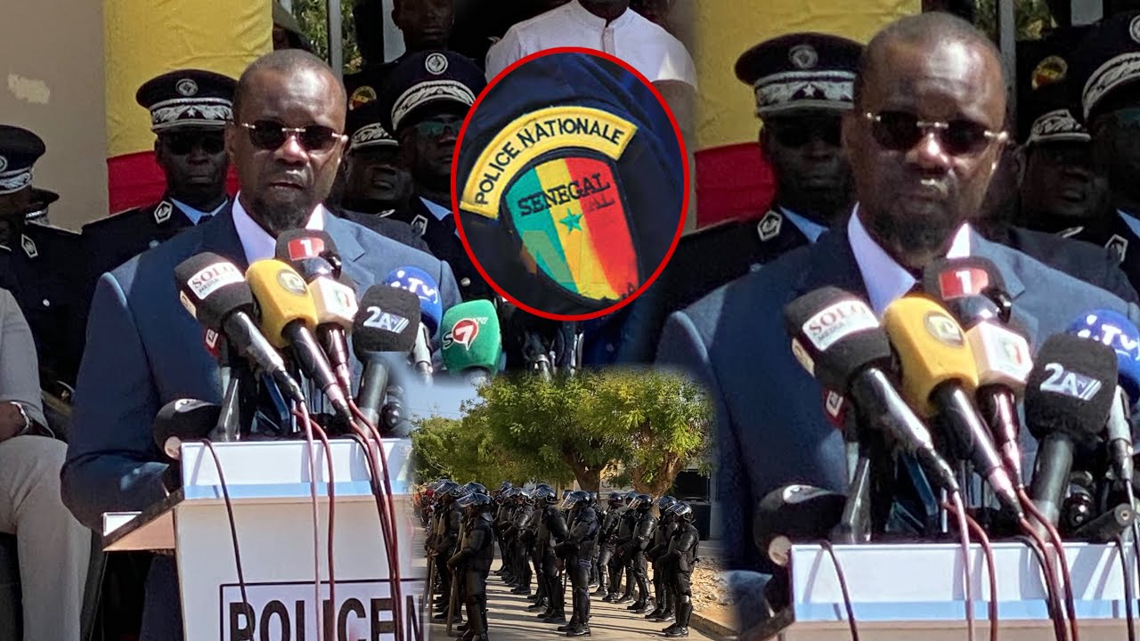 Discours pointu du PM Ousmane Sonko devant les Policiers et leur rappelle d'éviter la corruption...
