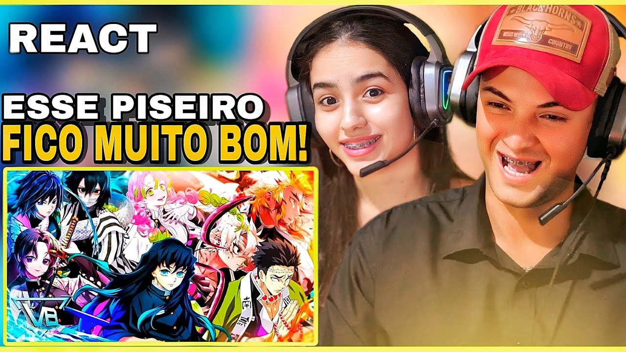 Piseiro Dos Hashiras - Rodeio dos Pilares (Kimetsu no Yaiba) Vitch | Casal Lobyn React 🔥