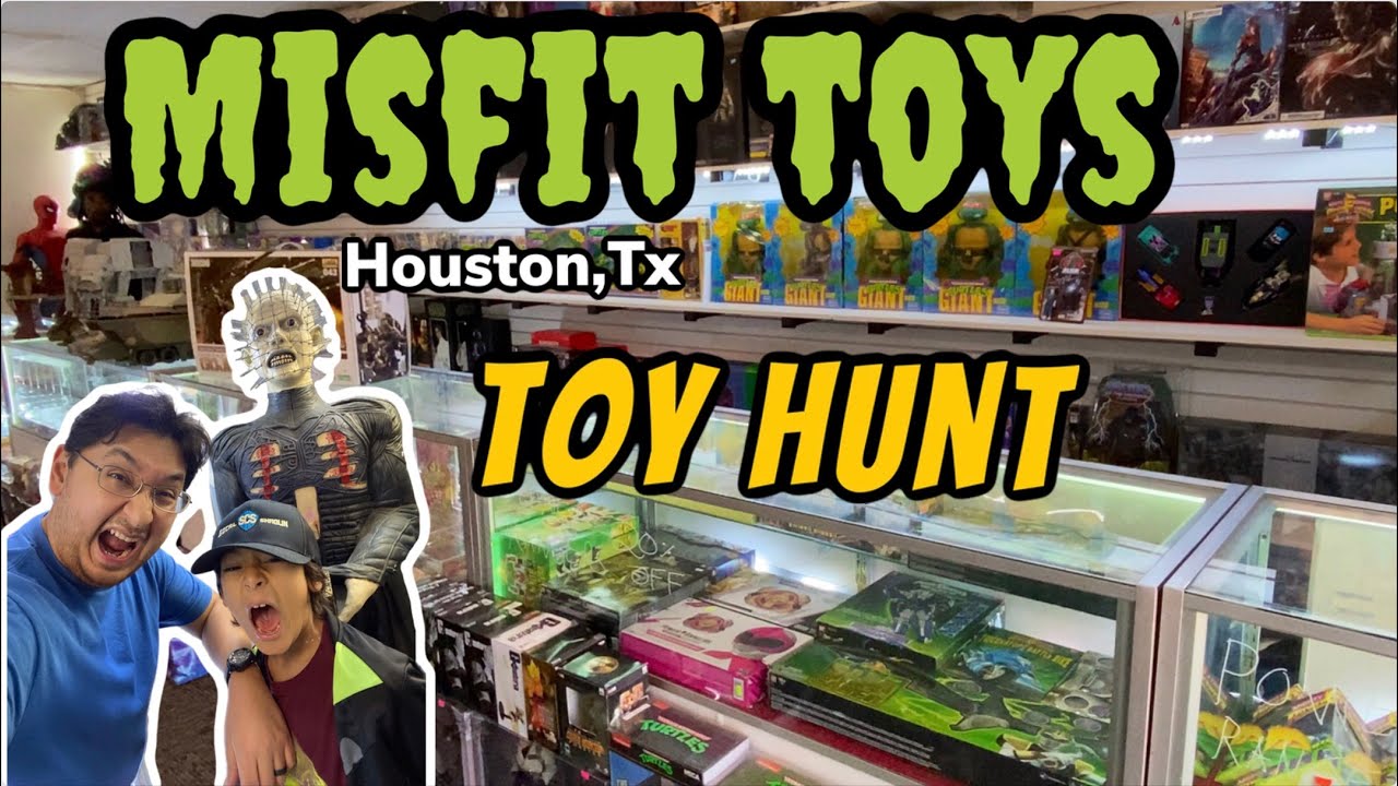 Toy Hunting at Misfit Toys Houston | Tons of Horror, Transformers & Vintage Toys!