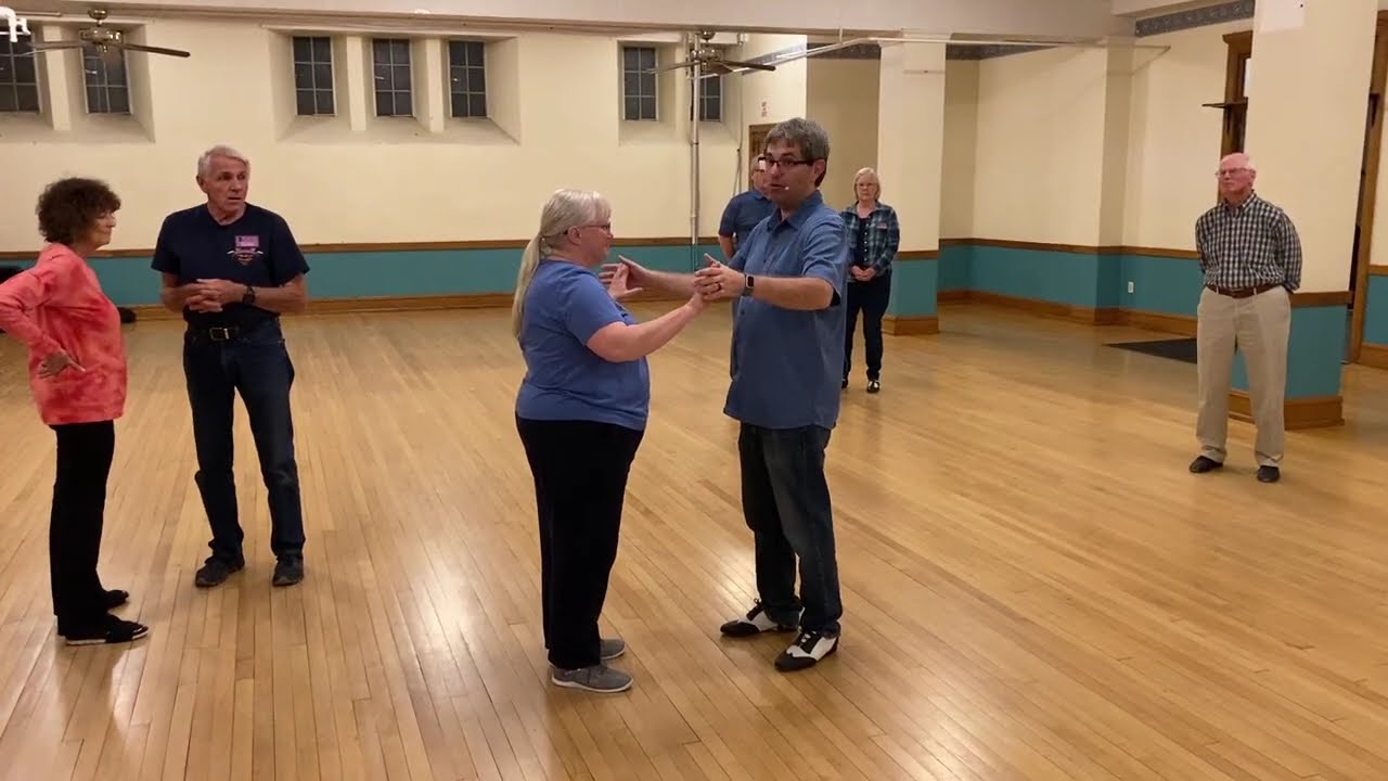 Round Dancing - Bolero - Cues: Underarm Turn, Reverse Underarm Turn
