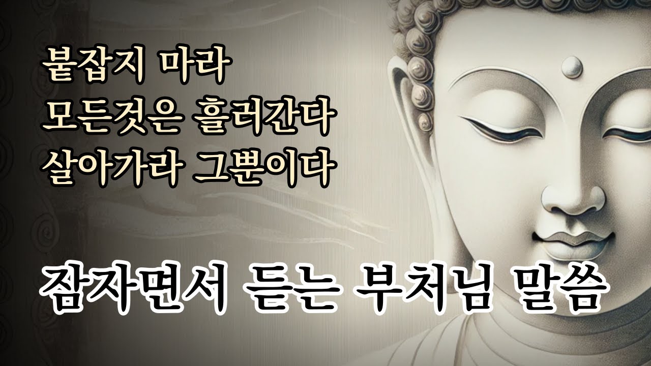 복잡한 마음을 가지런히 정돈하는 부처님 말씀 [초역 붓다의 말] 붙잡지 마라. 모든것은 흘러간다. 살아가라 그뿐이다