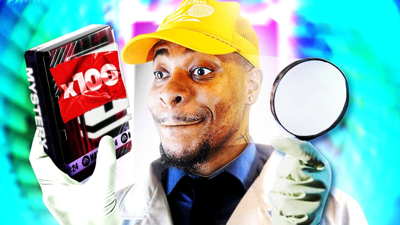 Building A Team ONLY Using 100 Mystery Packs .. Madden 24