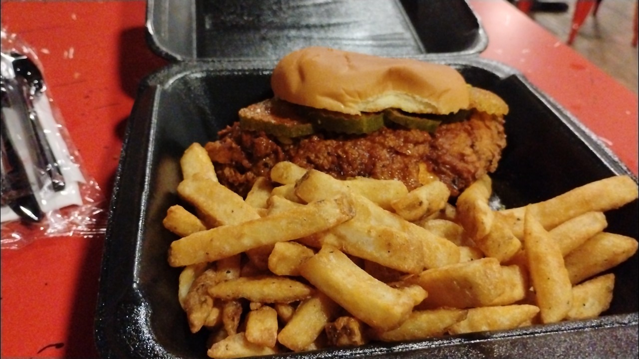 Mike's Hot Chicken in Wyoming Pennsylvania - 2.21.2026 (Mike's Crispy Chicken Sandwich *Mild Sauce*)