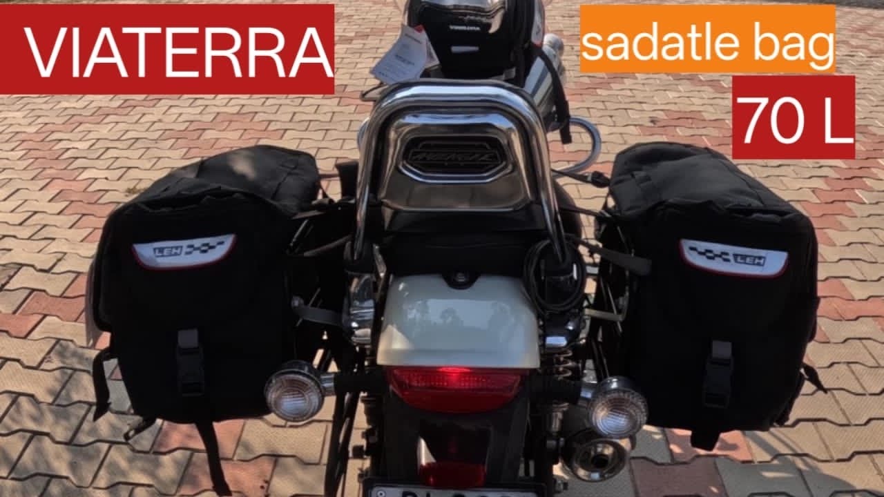 Saddle bag for Bajaj Avengers 220 cruise ￼