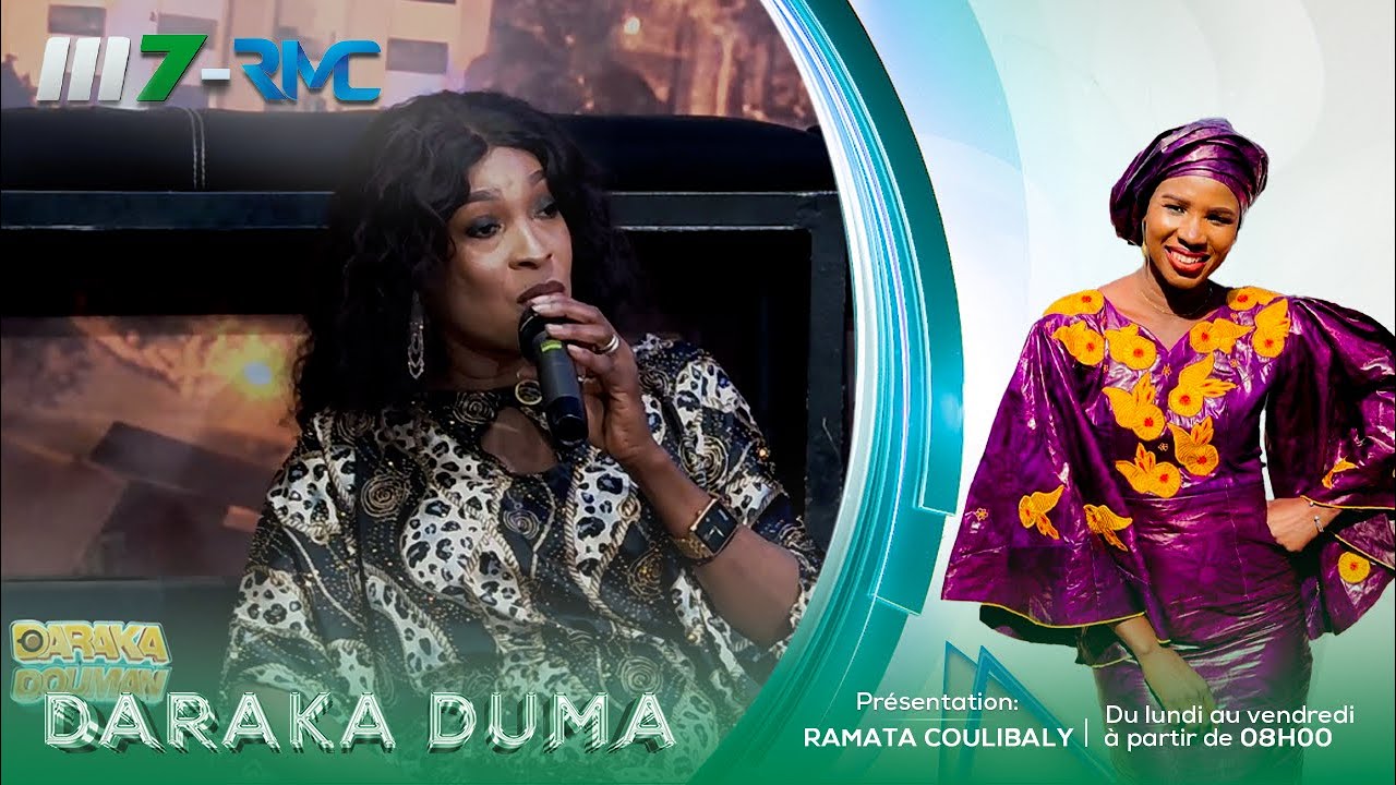 DARAKA DUMAN AVEC L'ARTISTE MARIETOU DIABATE