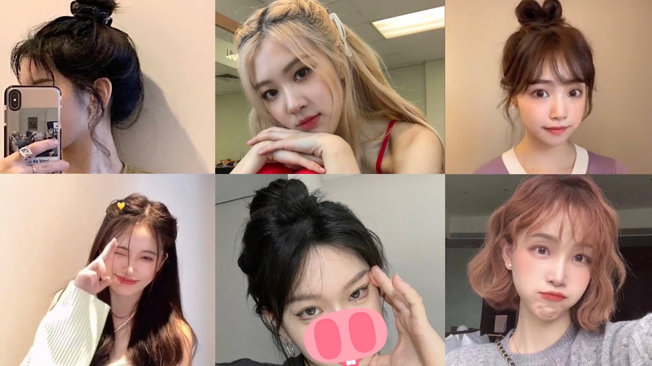 Beautiful hairstyles that are easy to do on Douyin// TIKTOK CHINA