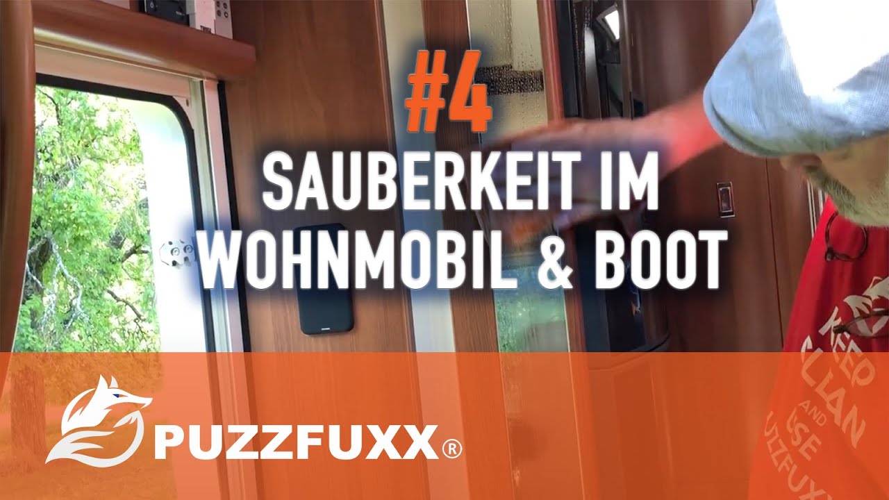 #4 PUZZFUXX Sauberkeit im Wohnmobil, Wohnwagen & Boot