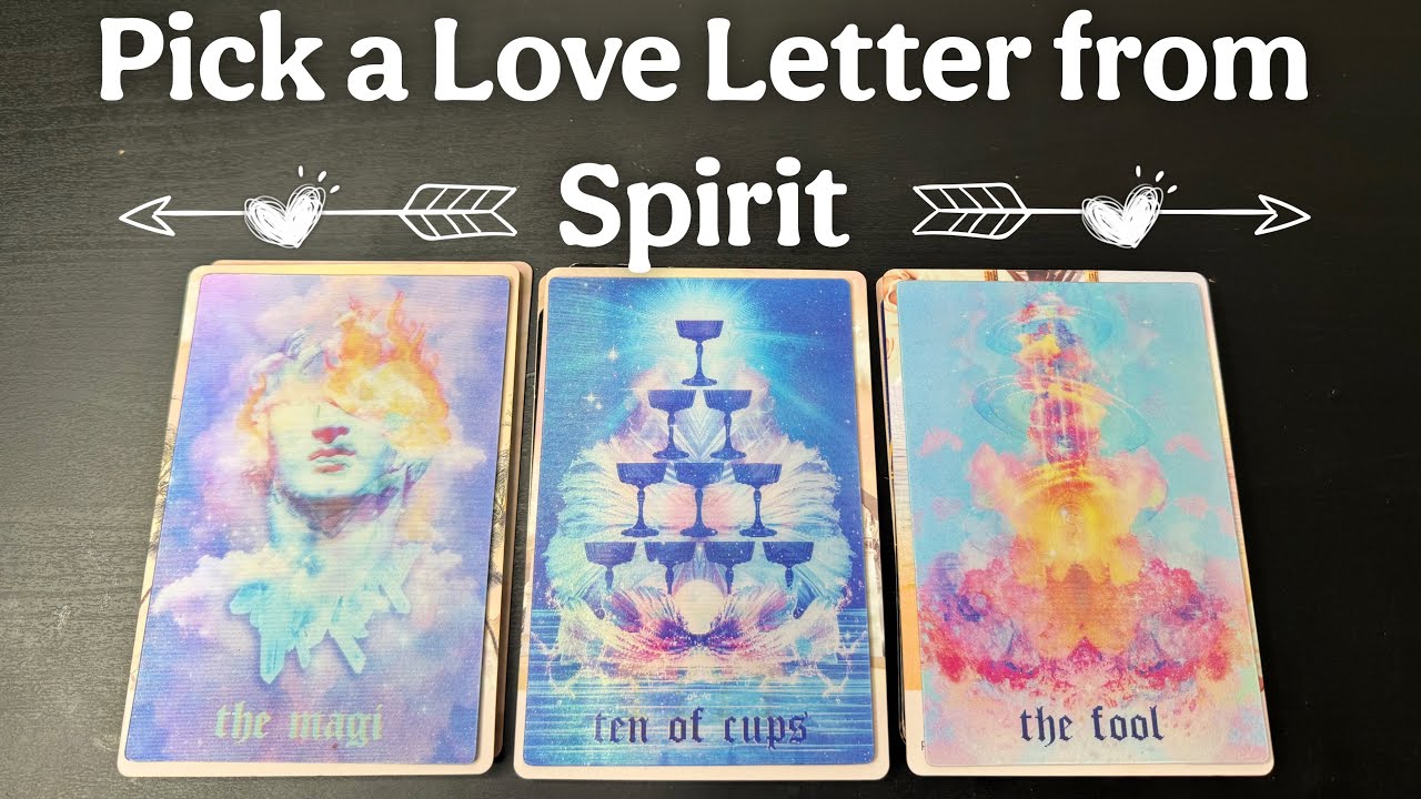 A MESSAGE meant to POUR into YOU today! Pick a love letter from spirit 💌 🔮🪽