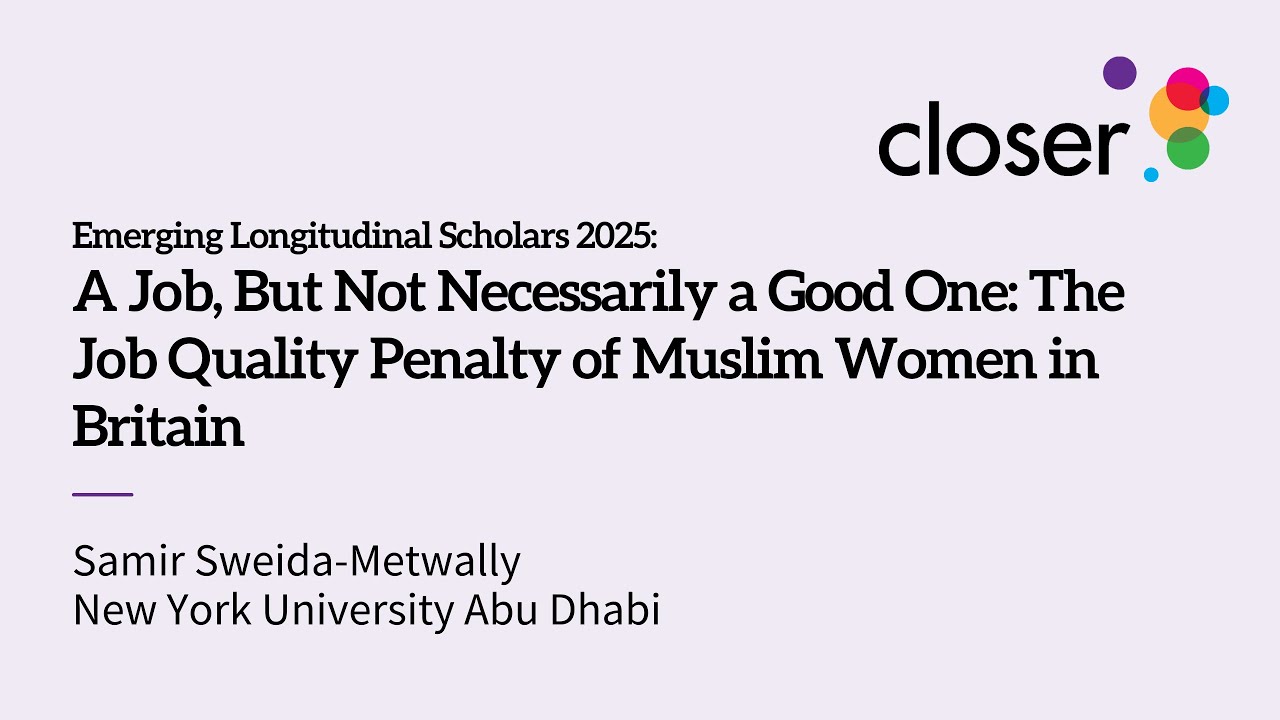 The Job Quality Penalty of Muslim Women in Britain | Samir Sweida-Metwally