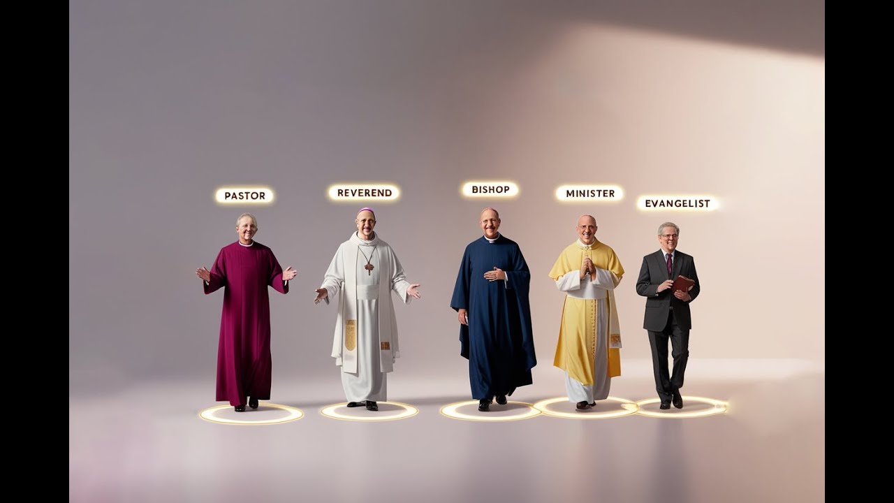 Pastor vs. Minister vs. Evangelist vs. Bishop vs. Reverend &ndash; Clergy Titles Explained (Part 1)
