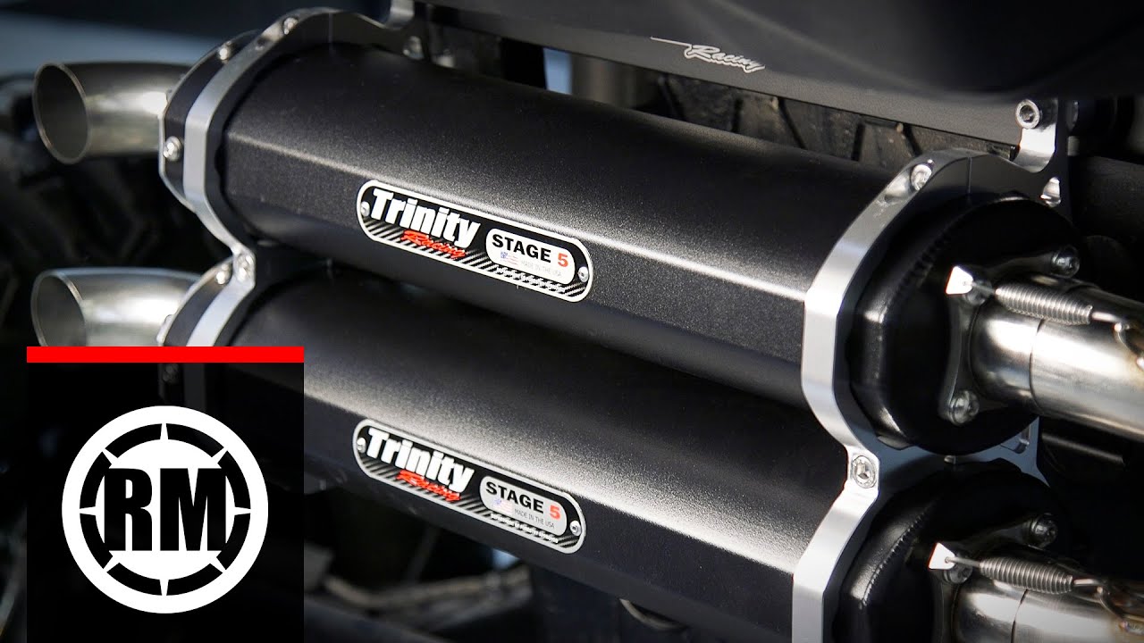 Как установить выхлопную и топливную систему Trinity Racing Stage 5 на мотовездеход