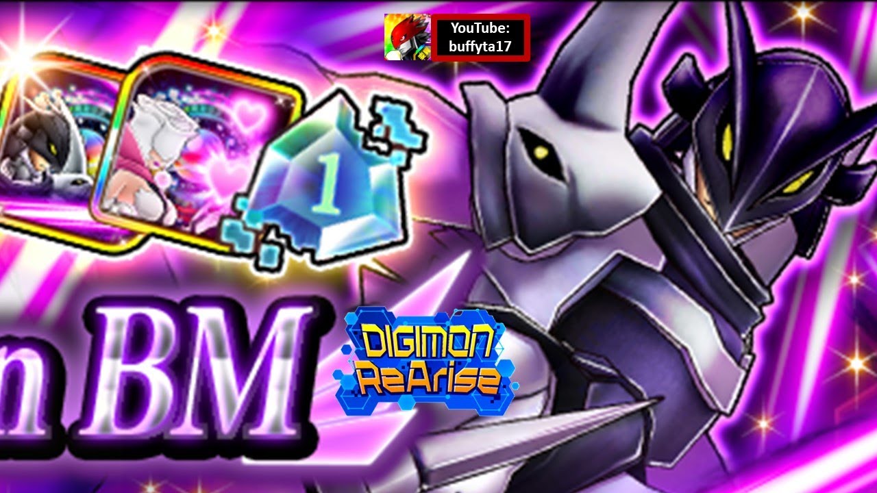 Digimon ReArise Global - Ravemon BM Digivolution, summon, showcase
