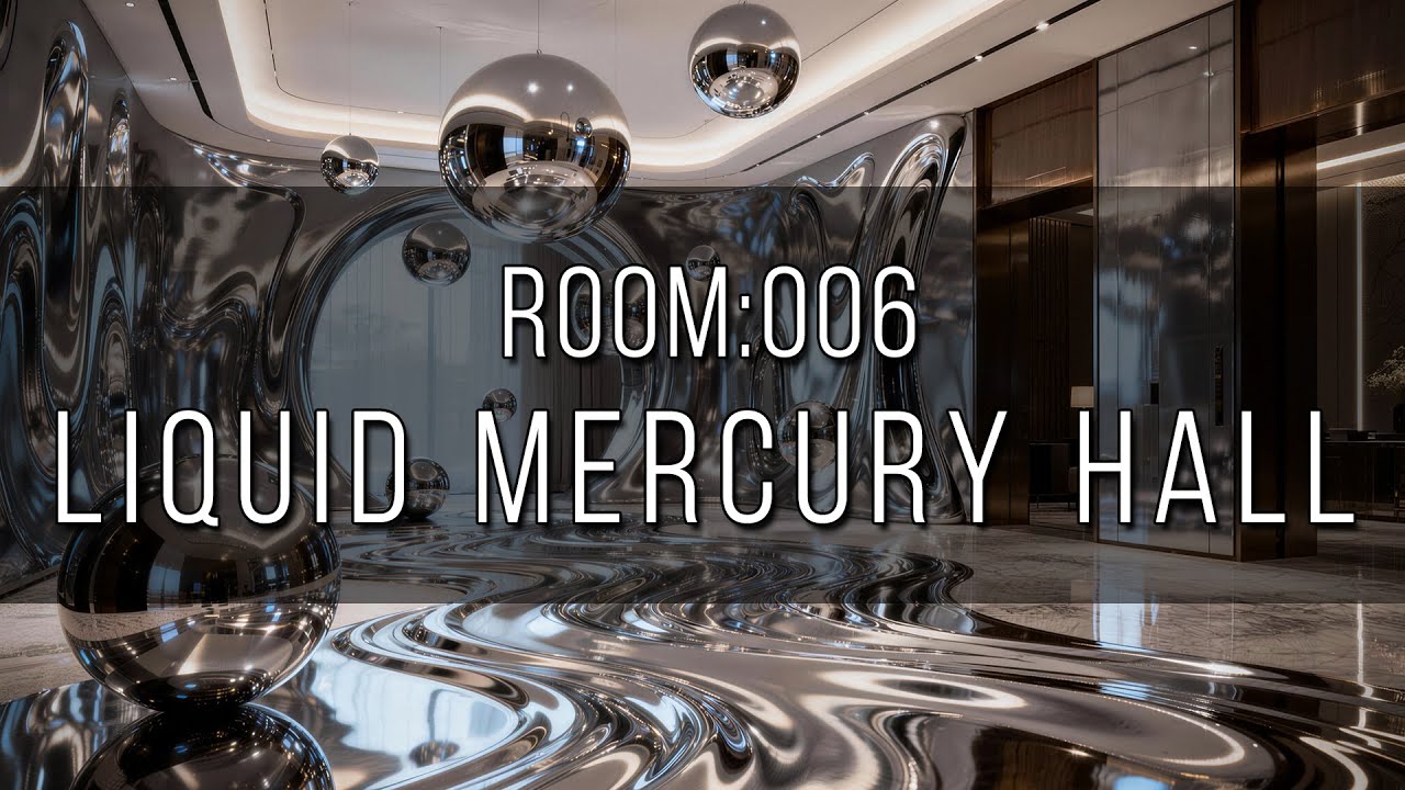 ROOM 006: Liquid Mercury Hall | Мастерский фокус & Дзен руководителя [4K UHD]