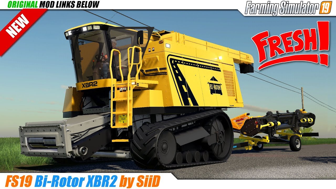 FS19 | Bi-Rotor XBR2 v1.0 by SiiD - review