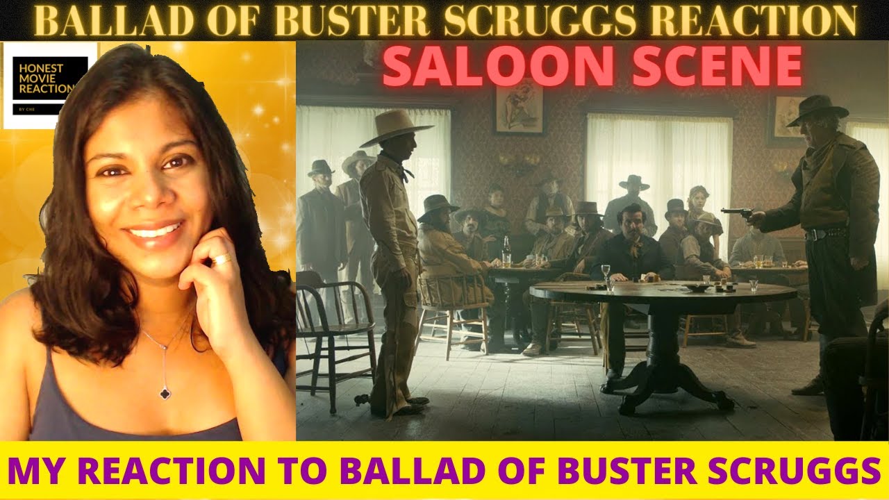 Ballad of Buster Scruggs Reaction | First Time Watching | Ballad of Buster Scruggs Saloon scene