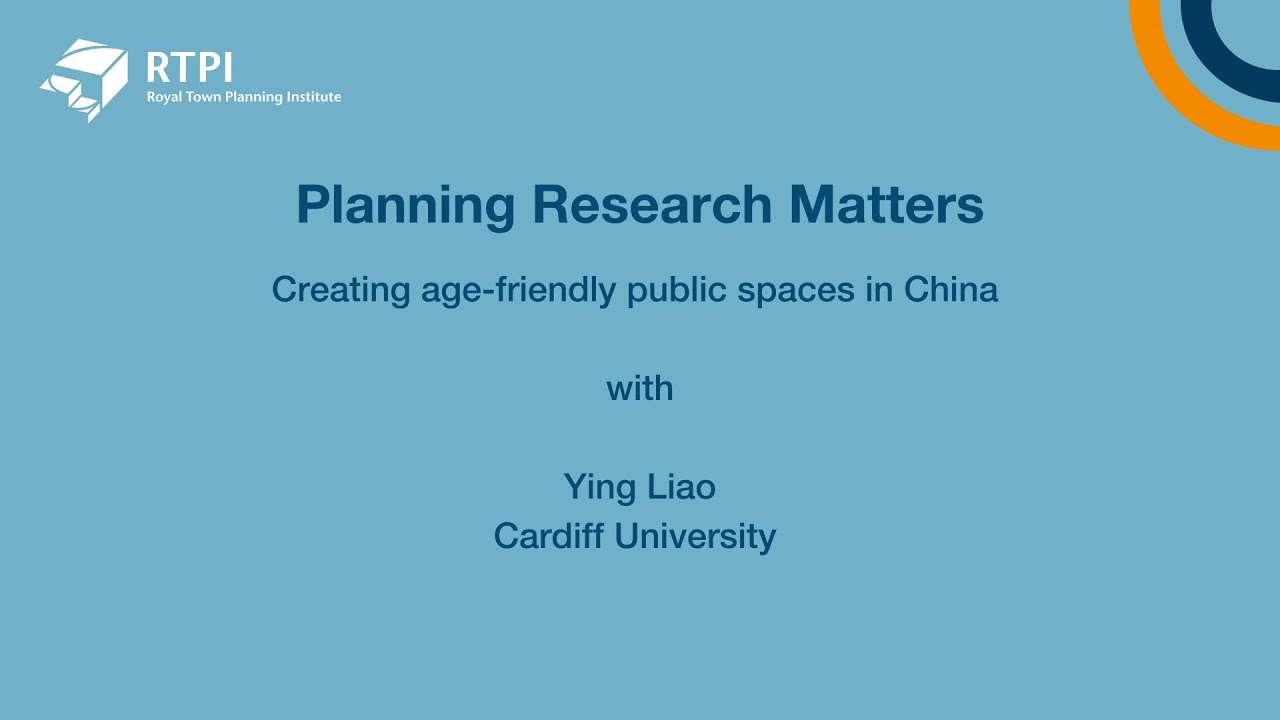A look at creating age-friendly public spaces in China