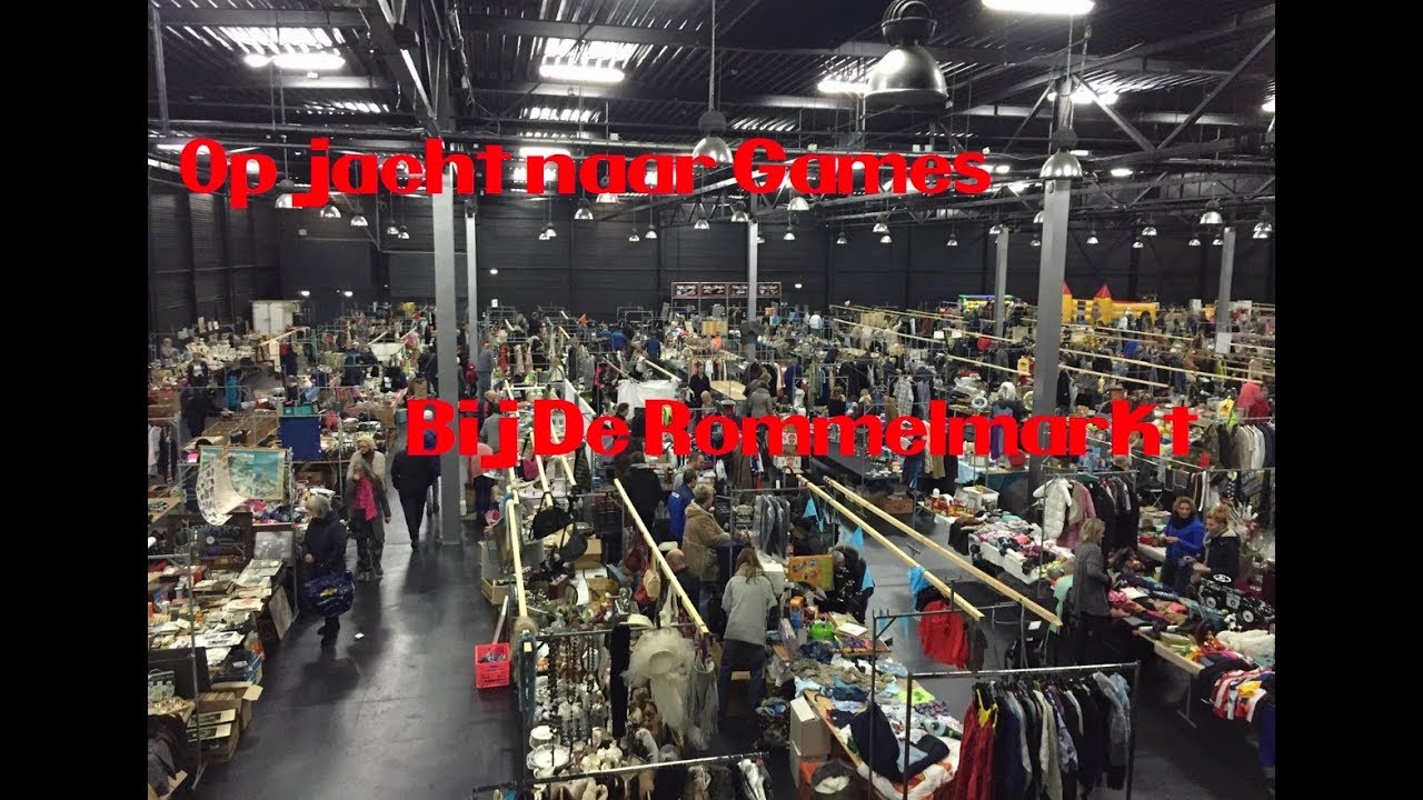 Op Jacht naar Games #2 Bij de Rommelmarkt