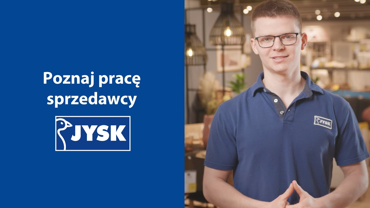 Poznaj pracę w JYSK – dzień z życia sprzedawcy sklepu - Maciek