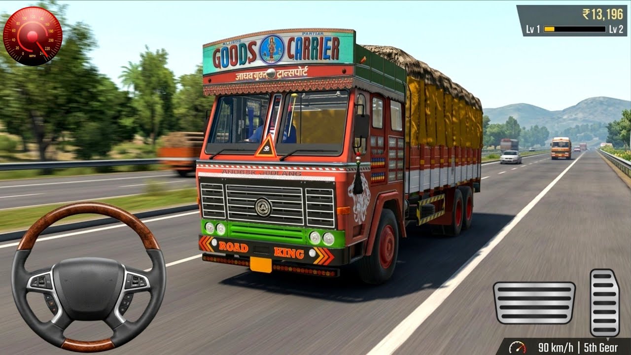 Drive Loaded Truck on Highway || Truck Masters India #truck #gamingvideos 