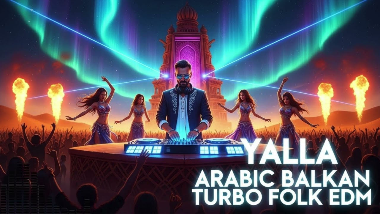 Yalla – Arabic Balkan Turbo Folk Party 2025 🔥 Dance Remix Hamburg Vibes