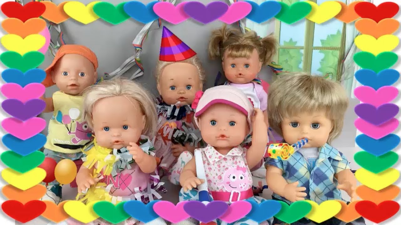 Fiesta sorpresa para muñecas bebes nenuco Lola-hermanitas traviesas peppa-elsa.Historias y juguetes