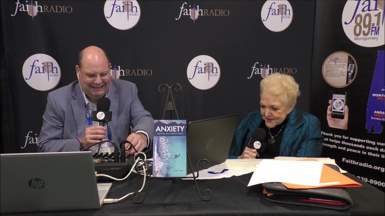 June Hunt - Hope for the Heart {Anxiety: Calming the Fearful Heart} | Faith Radio - NRB 2023