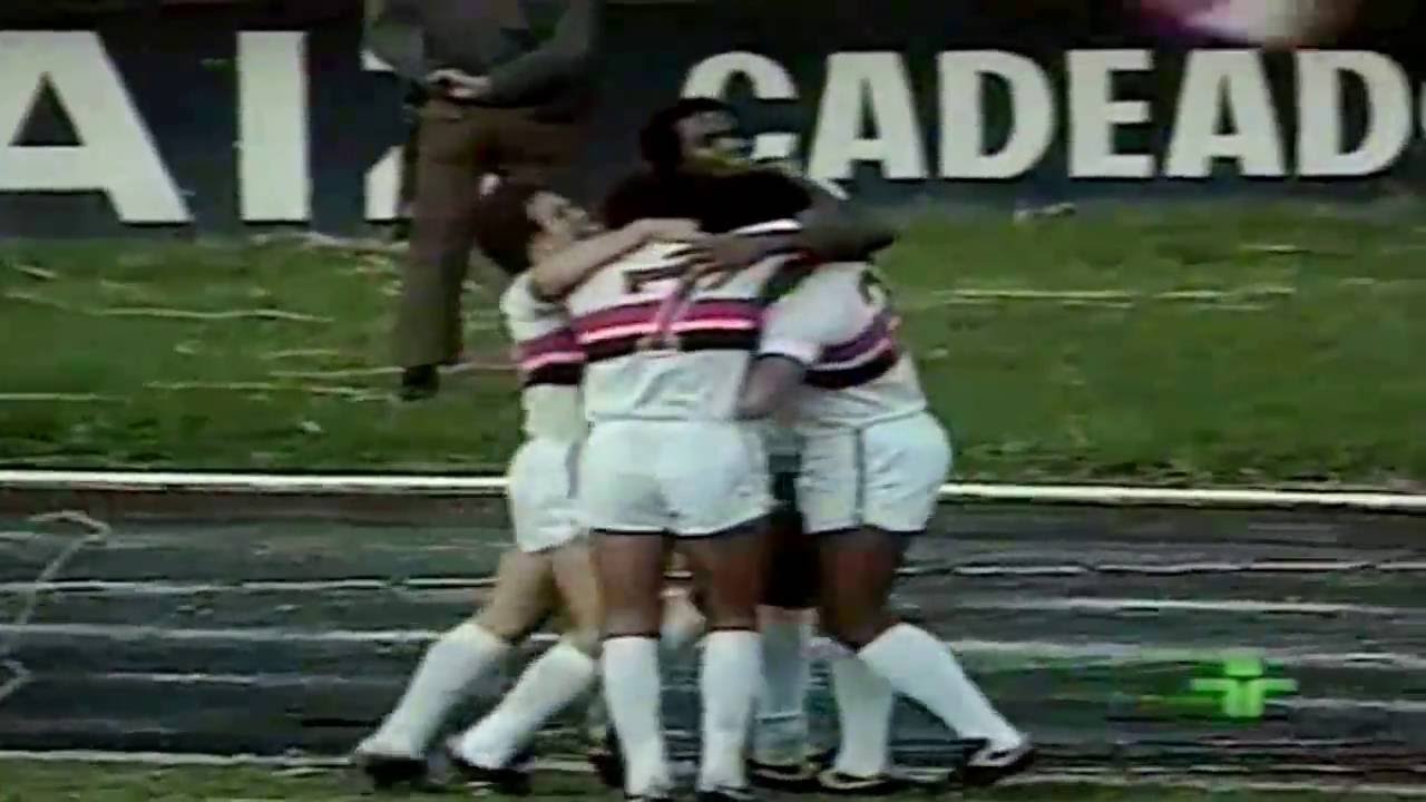 São Paulo 2x0 Internacional RS - 2ºJogo  Quartas de Finais do Brasileirão de 1981