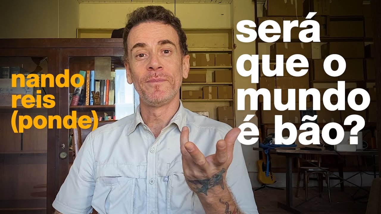 Nando Reis(ponde) - 7º Episódio: O mundo é bão ou não? O que me tira do sério? Desistir da carreira?