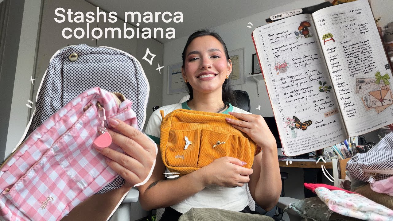 Mi colección de stash para llevar cositas de journaling 