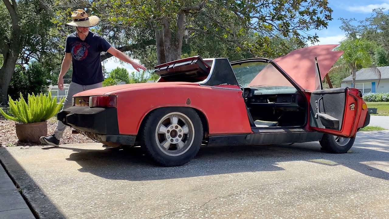 Porsche 914 Restoration | Rescue & First Look - Day #1