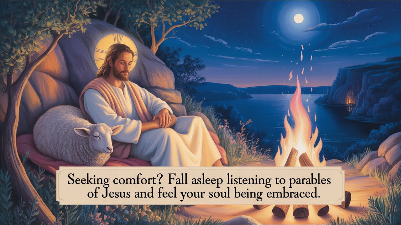 Seeking comfort? Fall asleep listening to the parables of Jesus and feel your soul being embraced