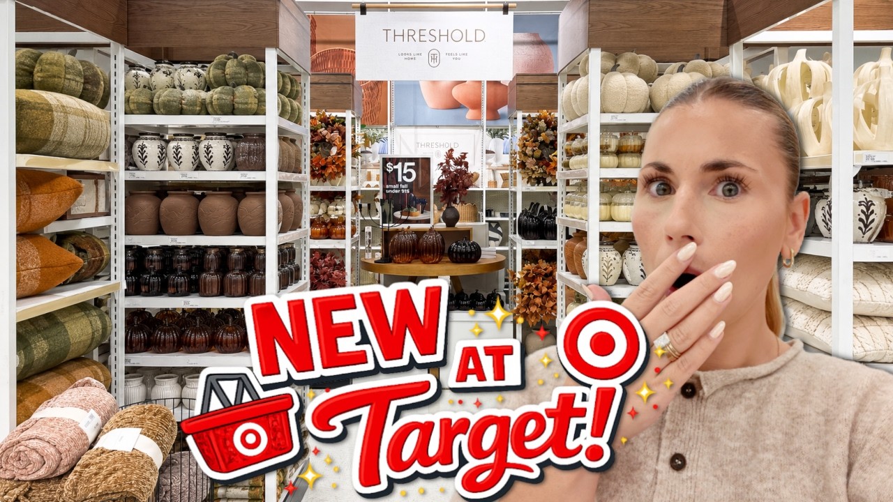 Target's FALL DECOR is AMAZING this year!! 🎯😭 I Found It ALL!
