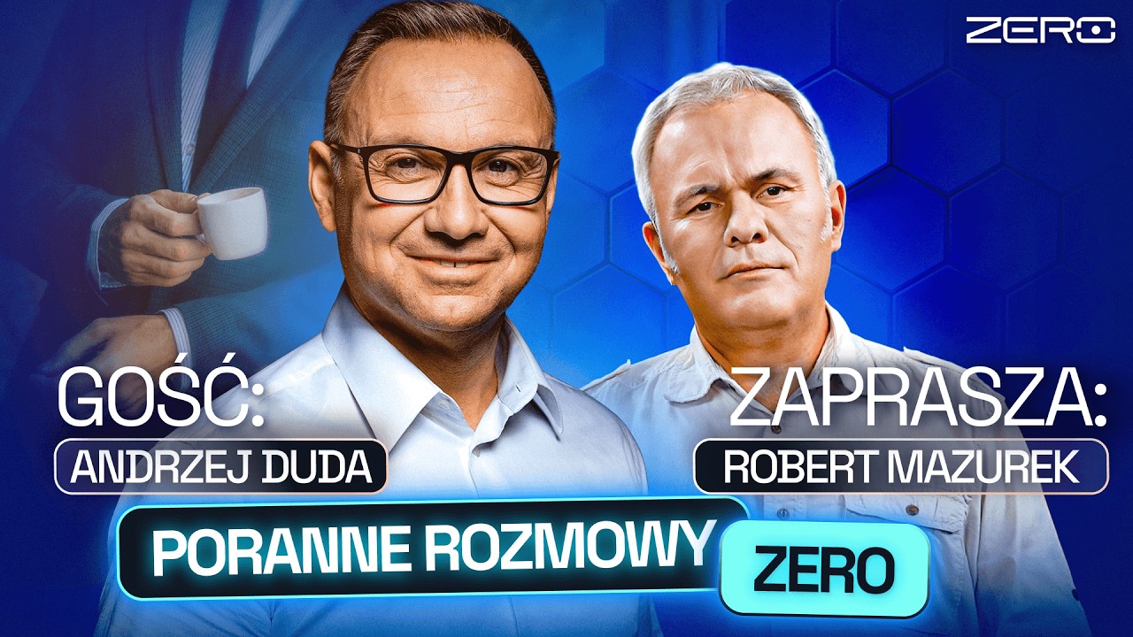 MAZUREK I ANDRZEJ DUDA - PORANNA ROZMOWA POLITYCZNA