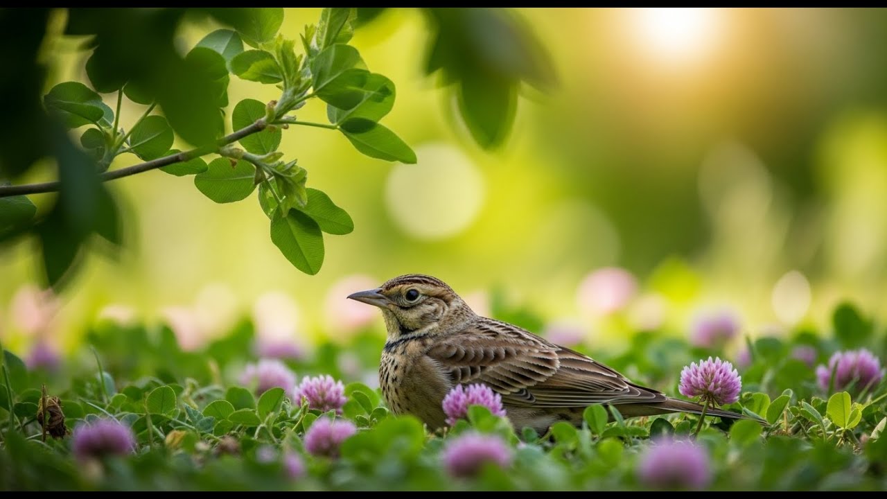 Healing mountain sounds – birds and flowing water