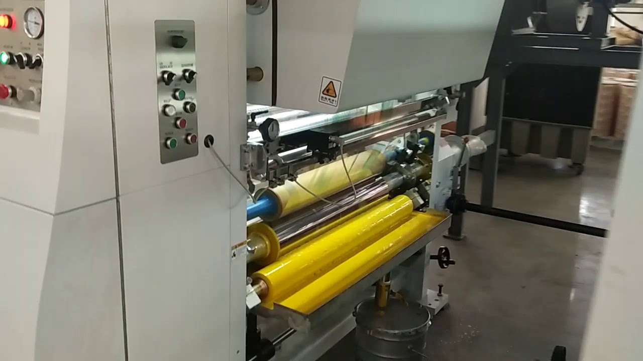 Rotogravur Baskı Makinası