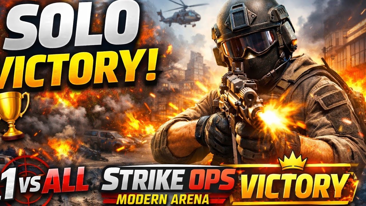 1vAll Clutch! Strike Ops Modern Arena Solo Gameplay