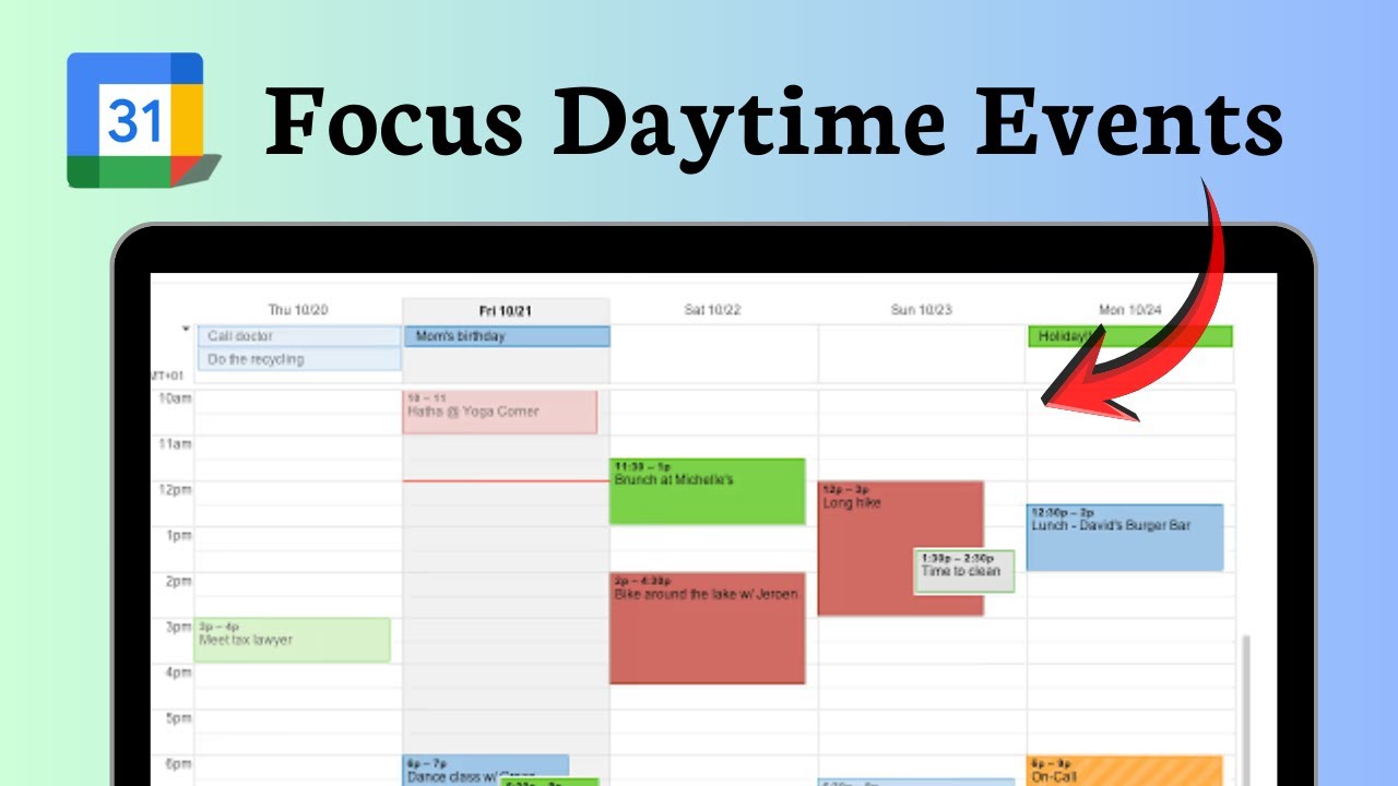 How to hide night time hours in Google Calendar