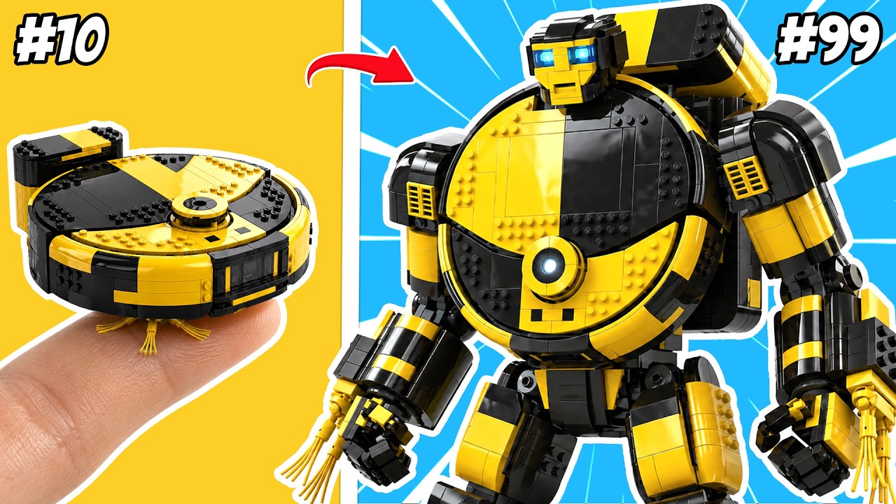 I Built CLEANER TRUCK in LEGO Transformers | RINO Bricks