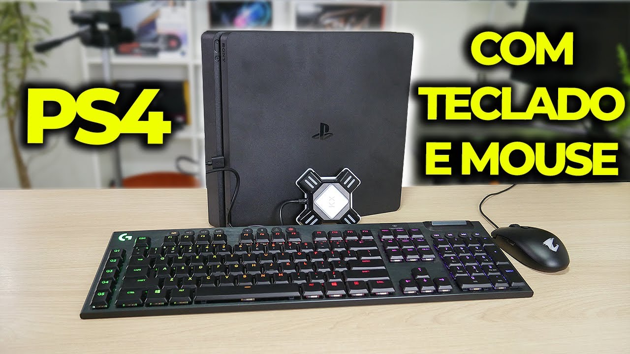 ADAPTADOR DE TECLADO E MOUSE PRA CONSOLE PS3, PS4 E XBOX! VALE A PENA? OLHA SÓ...