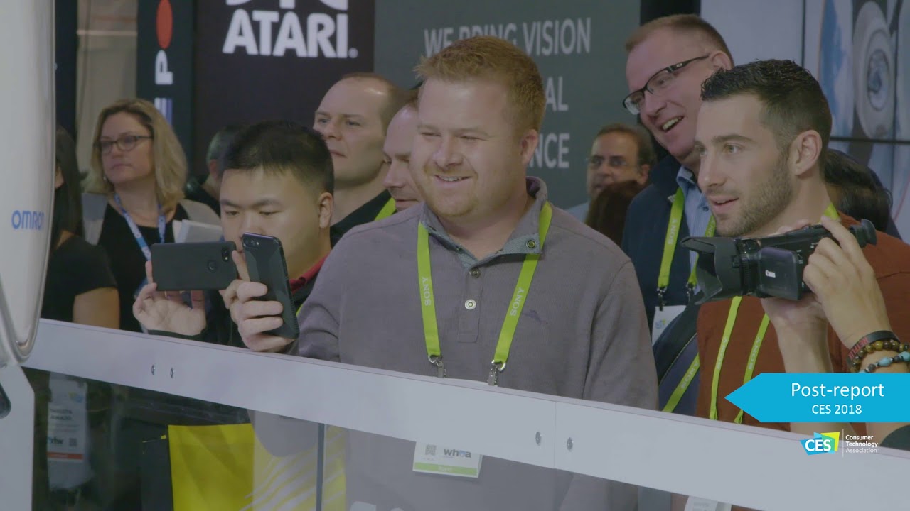CES OMRON booth Virtual Tour