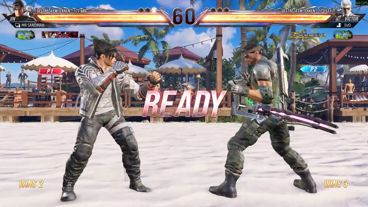 Tekken 8 online jin kazama vs victor