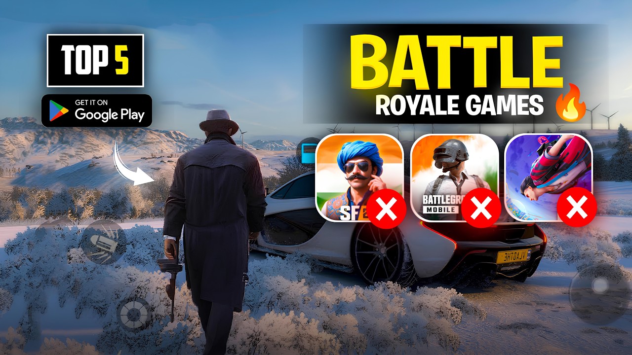 Top 5 New Battle Royale Games for Android & iOS in 2026 | Hidden Battle Royale Games for Android
