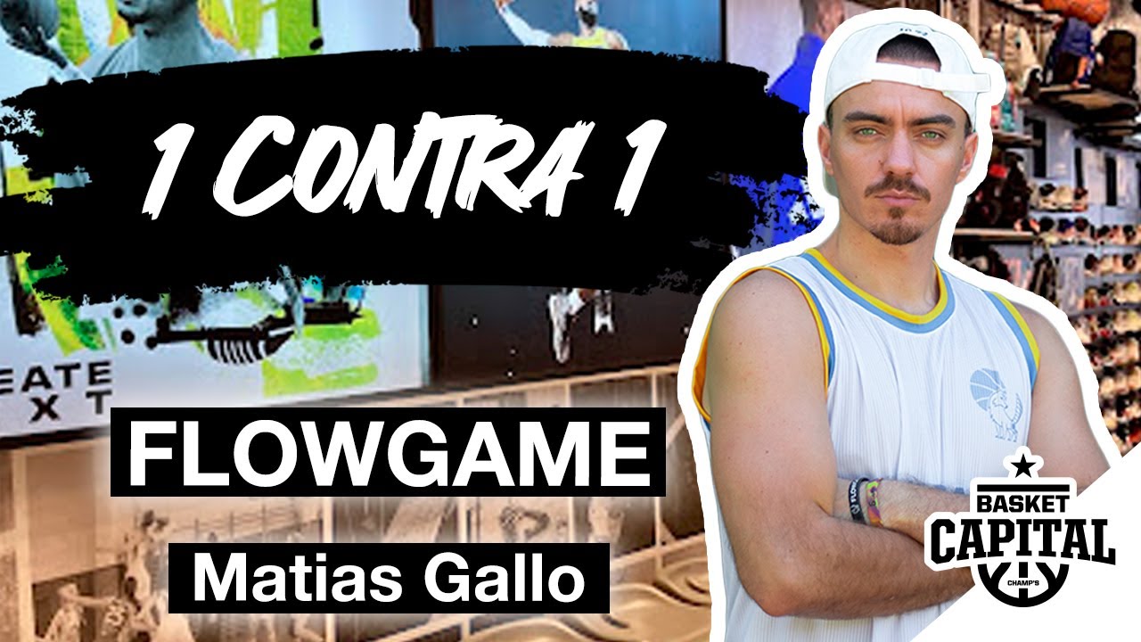 Matías Gallo | 1 CONTRA 1 🔥🏀 | Creador de FLOW GAME