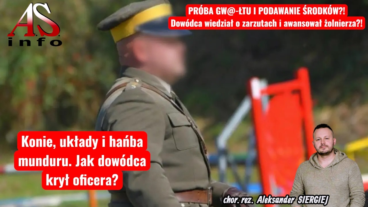 Oficer z zarzutami wywalony że służby a Dowódca śląskiej brygady WOT odsunięty od wyk. obowiązków!