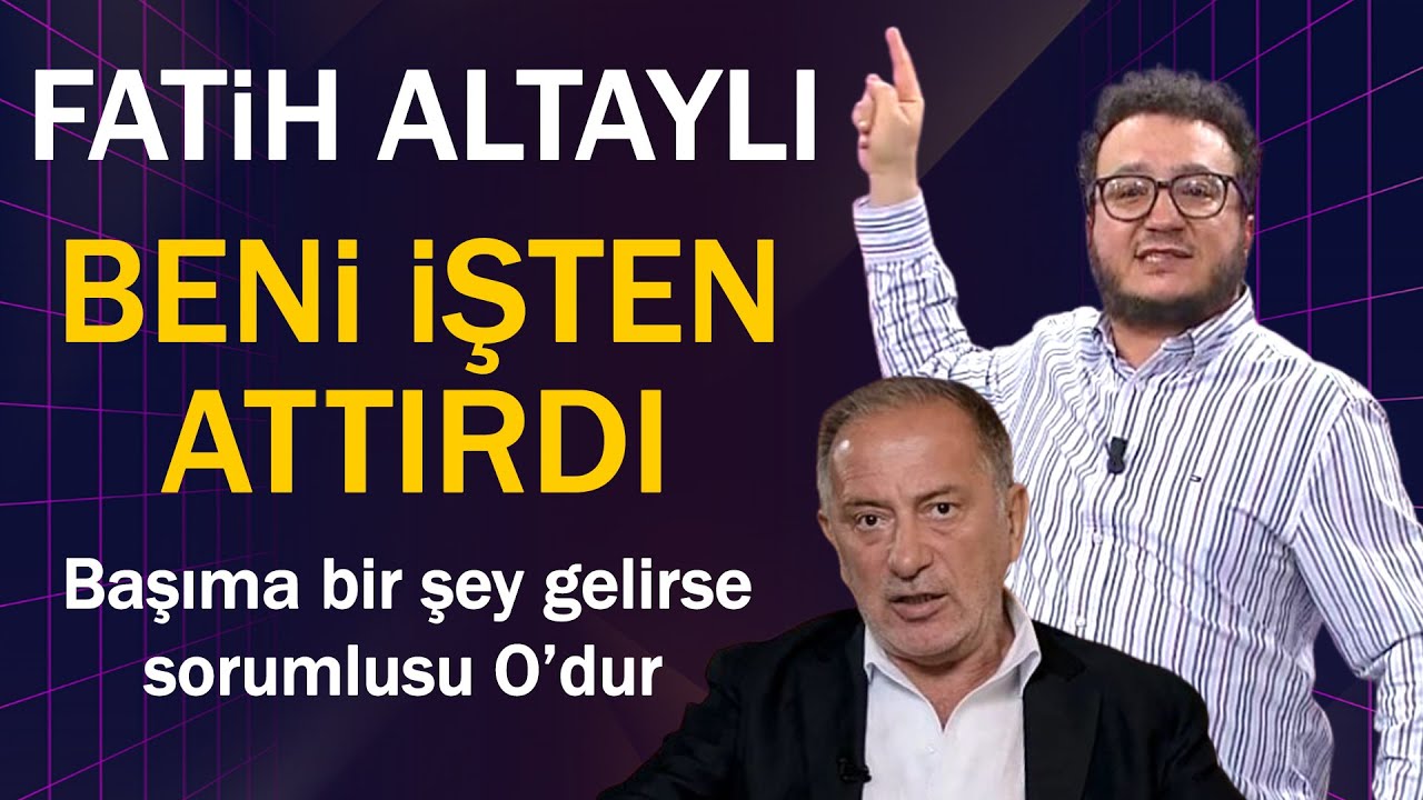 Oytun Erbaş'tan Fatih Altaylı'ya zehir zemberek sözler!