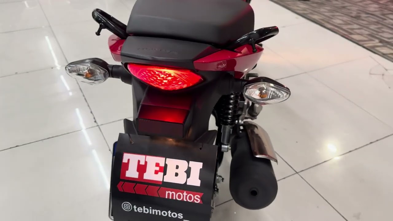 HONDA CG 160 FAN 2022 VERMELHA 4.000 KM  TEBI MOTOS