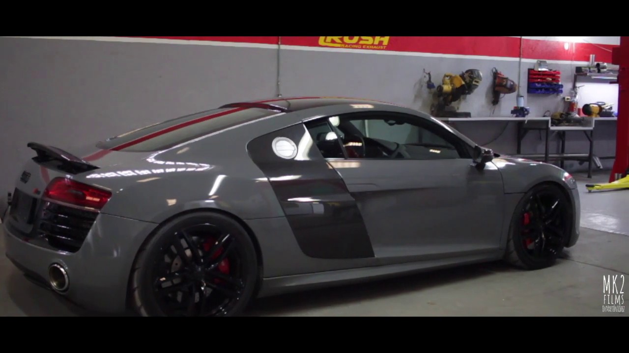 Audi R8 Nardo Gray